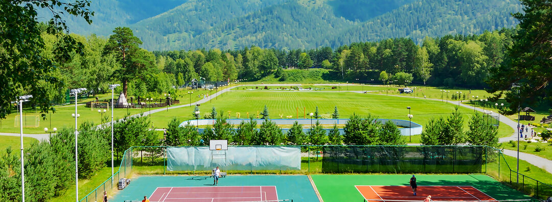 Mountain resorts with a tennis edge