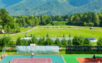 Mountain resorts with a tennis edge